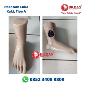Alat Peraga Pendidikan Phantom Manikin MODEL LUKA KAKI