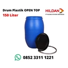 Plastic Blue Drum 150 liter Open Top 1