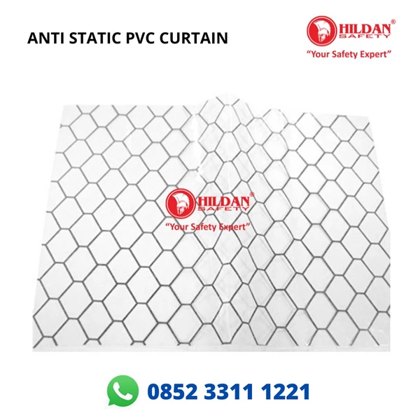 Plastik PVC Anti Statis ESD Lembaran Konduktif Pelindung Instrumen Elektronik