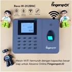 Mesin Absensi Fingerprint Sidik Jari Merk Fingerspot W-202 Support Wifi 5