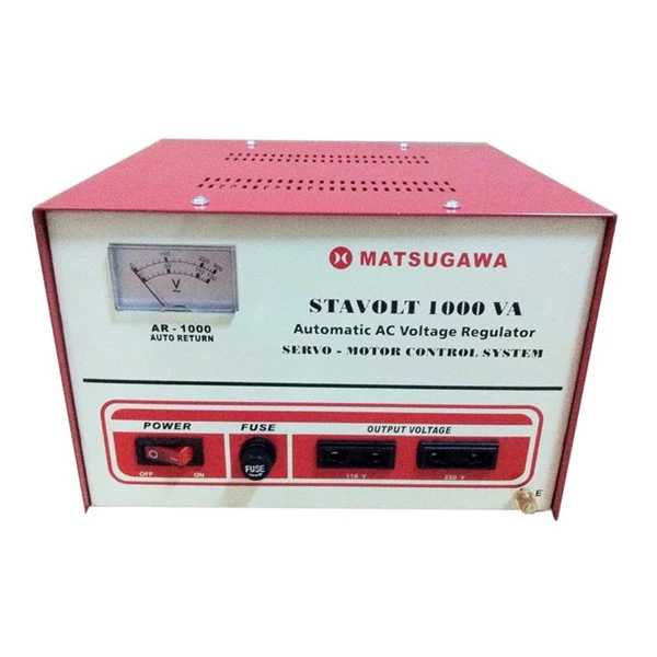  Stavolt Matsugawa Motor 1000VA - Stavolt Matsugawa 1000 VA Automatic Voltage Regulator