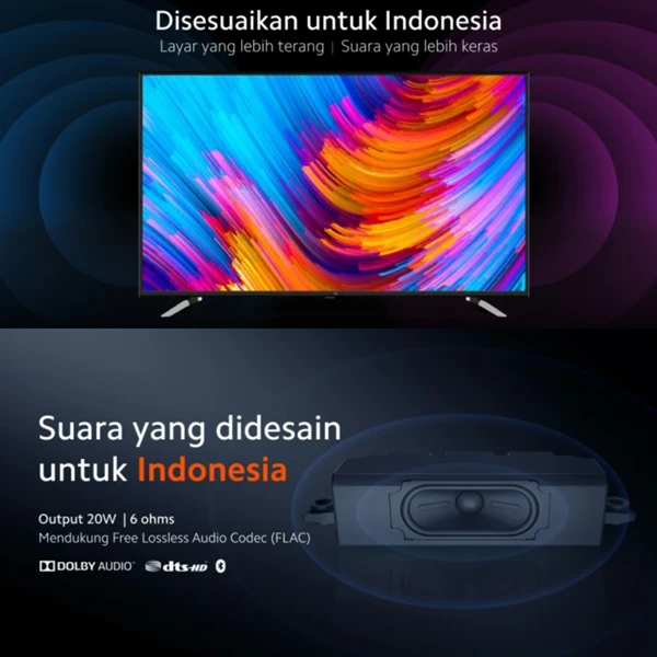 Smart TV Android Xiaomi (Mi TV 4) 55 Inch 4K HDR Dolby DTS