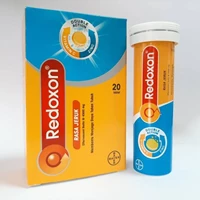 Suplemen dan Vitamin Redoxon Zinc Orange EFF Tub 20`S Tablet Effervescent Suplemen dan Vitamin C Original Asli