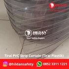 PVC STRIP CURTAIN PLASTIC CURTAINS Ribbed POLAR Minus Temperature per Roll JAKARTA 2