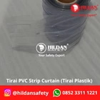PVC STRIP CURTAIN PLASTIC CURTAINS Ribbed POLAR Minus Temperature per Roll JAKARTA 1