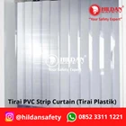 PVC STRIP CURTAIN PLASTIC CURTAINS Ribbed POLAR Minus Temperature per Roll JAKARTA 3