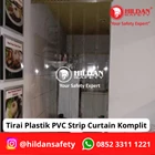 PLASTIC CURTAIN PVC STRIP CURTAIN TS Complete L=1m T=2m ClearBening 4