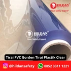 TIRAI PVC SHEET CURTAIN GORDEN TIRAI PLASTIK PER METER CLEAR 3MM 120CM JAKARTA 2