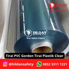 TIRAI PVC SHEET CURTAIN GORDEN TIRAI PLASTIK PER METER CLEAR 3MM 120CM JAKARTA 3