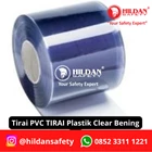 TIRAI PVC STRIP CURTAIN TIRAI PLASTIK PER ROLL CLEAR BENING 3MM 20CM JAKARTA 2