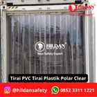 PVC STRIP CURTAIN/ POLAR PLASTIC CURTAIN MINUS TEMPERATURE PER ROLL CLEAR CLEAR JAKARTA 2