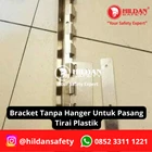 BRACKET / BRACKET / BRACKET WITHOUT HANGER HANGER FOR INSTALLING PLASTIC CURTAINS JAKARTA 1