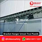 BRACKET HANGER GANTUNGAN S/S 50CM UTK TIRAI PLASTIK PVC STRIP CURTAIN JAKARTA 4