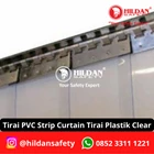 PVC STRIP CURTAIN PLASTIC CURTAINS WIDE=1M HEIGHT=2M CLEAR/CLEAR JAKARTA 2