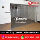 PVC STRIP CURTAIN PLASTIC CURTAINS WIDE=1M HEIGHT=2M CLEAR/CLEAR JAKARTA 3