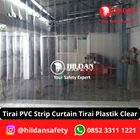 PVC STRIP CURTAIN PLASTIC CURTAINS WIDE=1M HEIGHT=2M CLEAR/CLEAR JAKARTA 1