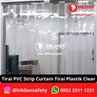 PVC STRIP CURTAIN PLASTIC CURTAINS WIDE=1M HEIGHT=2M CLEAR/CLEAR JAKARTA 4