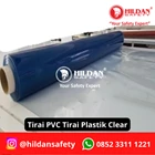 TIRAI PVC SHEET CURTAIN TIRAI PLASTIK PER METER WARNA CLEAR 2MM 120CM 4