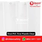 TIRAI PVC SHEET CURTAIN TIRAI PLASTIK PER METER WARNA CLEAR 2MM 120CM 3