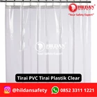 TIRAI PVC SHEET CURTAIN TIRAI PLASTIK PER METER WARNA CLEAR 2MM 120CM 4