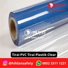 TIRAI PVC SHEET CURTAIN TIRAI PLASTIK PER METER WARNA CLEAR 2MM 120CM 1