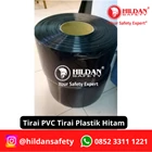 TIRAI PVC STRIP CURTAIN / GORDEN TIRAI PLASTIK PER METER BLACK HITAM JAKARTA 4