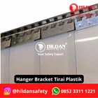 HANGER BRACKET HANGER S/S FOR INSTALL PVC CURTAIN PLASTIC 5 HOLE CURTAINS JAKARTA 2