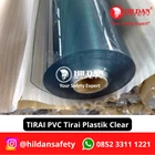 TIRAI PVC SHEET CURTAIN/GORDEN TIRAI PLASTIK PER METER  CLEAR 1MM 120CM JAKARTA 4