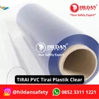 TIRAI PVC SHEET CURTAIN/GORDEN TIRAI PLASTIK PER METER  CLEAR 1MM 120CM JAKARTA 1