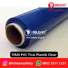 PVC SHEET CURTAIN / PLASTIC CURTAINS PER METER CLEAR 1MM 120CM JAKARTA 3