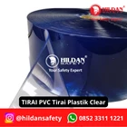 TIRAI PVC STRIP CURTAIN/GORDEN TIRAI PLASTIK PER ROLL CLEAR  3MM×30CM JAKARTA 1