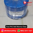 PVC STRIP CURTAIN / PVC ROLL CURTAINS CLEAR COLOR JAKARTA 3