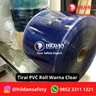 PVC STRIP CURTAIN / PVC ROLL CURTAINS CLEAR COLOR JAKARTA 2