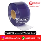 PVC STRIP CURTAIN / PVC CURTAIN METERAN CLEAR COLOR JAKARTA 3