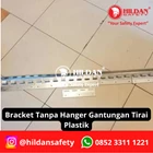 BRACKET BRACKET WITHOUT HANGER HANGER 120CM FOR INSTALLING PLASTIC CURTAINS JAKARTA 4