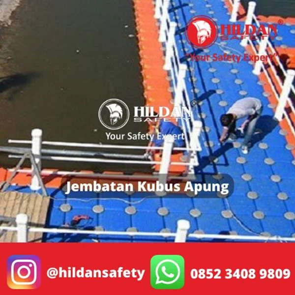 JAKARTA FLOATING CUBES FLOATING BRIDGE