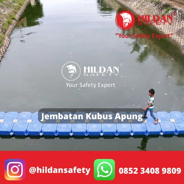 FLOATING CUBE JAKARTA FLOATING BRIDGE
