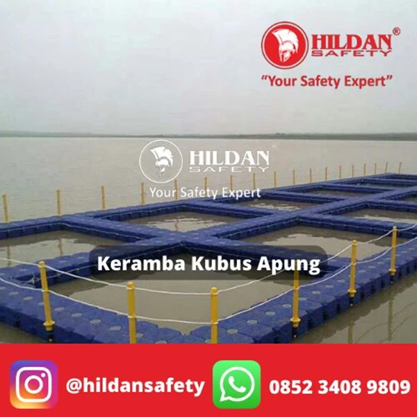 FLOATING CUBES FLOATING CAGES HDPE