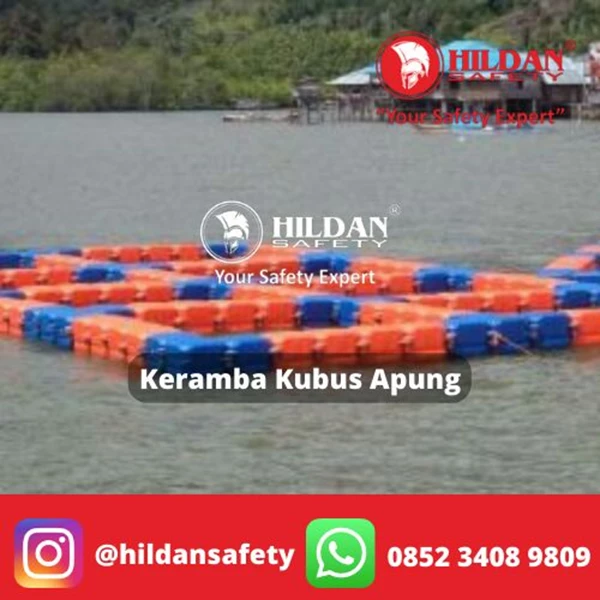 INDONESIAN FLOATING CAGE FLOATING CUBES 