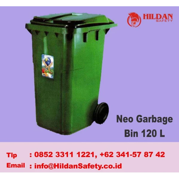 The price of the trash Bin Garbage Neo 120 L Cheap