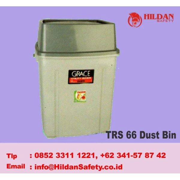 Plastic trash TRS 66 Dust Bin MASPION