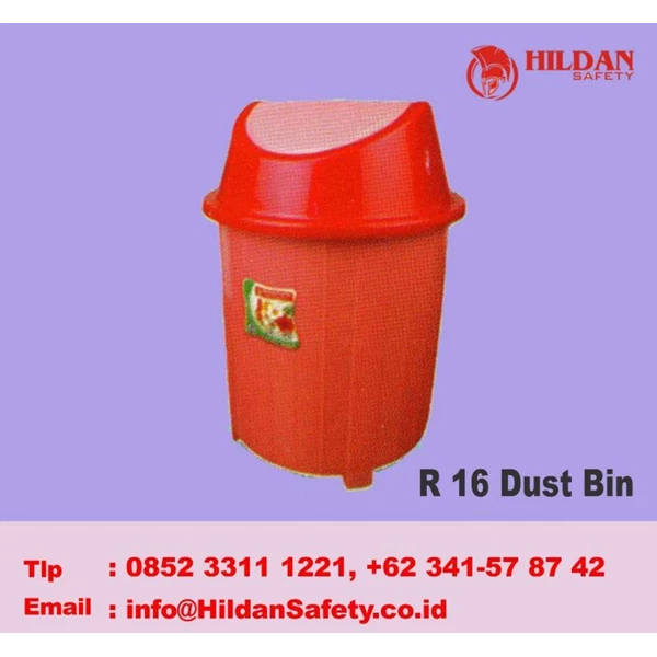 Tempat Sampah MASPION R 16 Dust Bin Asli 