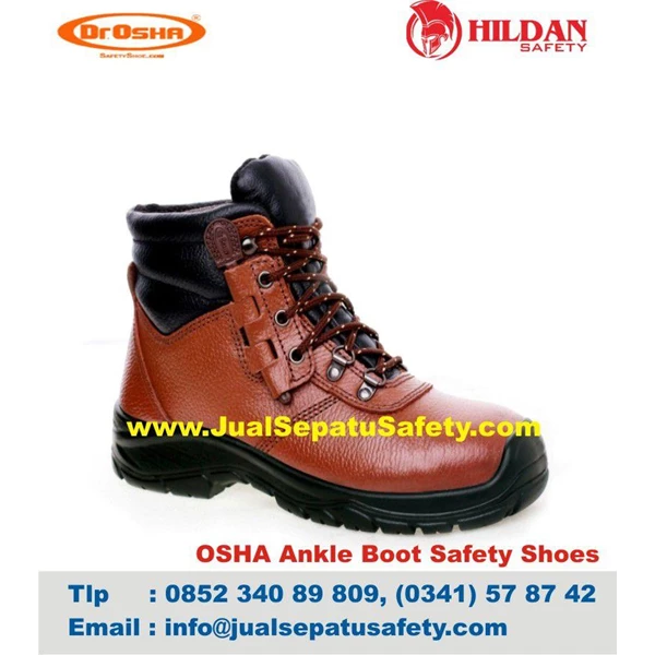 Sepatu Safety Dr.OSHA Ankle Boots PU