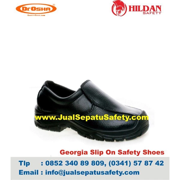 Sepatu Safety Dr.Osha Georgia Slip On PU