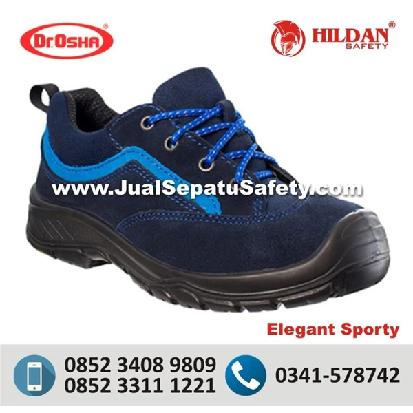 Sepatu Safety Dr.OSHA Elegant Sporty CASUAL Trendy SUEDE