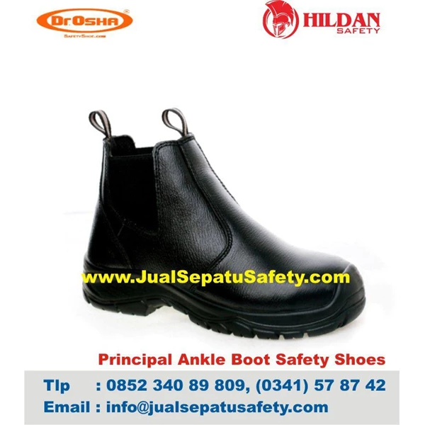 Sepatu Safety DR.OSHA Principal Ankle Boot PU untuk Proyek