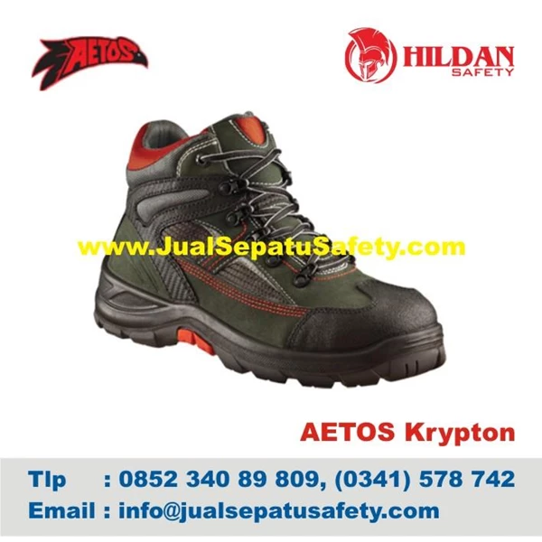 Sepatu Safety Merk Aetos KRYPTON 813188 Original