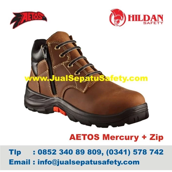 Katalog Sepatu Safety Merk Aetos Mercury Zip