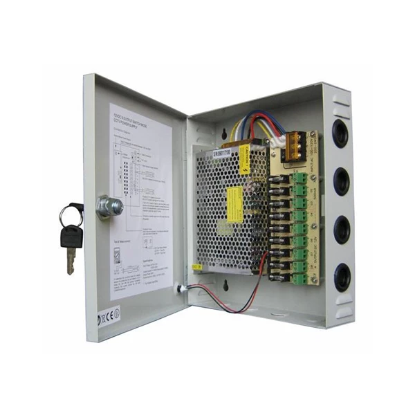  The price of Power Supply Centralized CCTV Camera Box 10A Power Supply