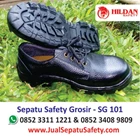  Sepatu Safety Grosir SG 101 Black 1